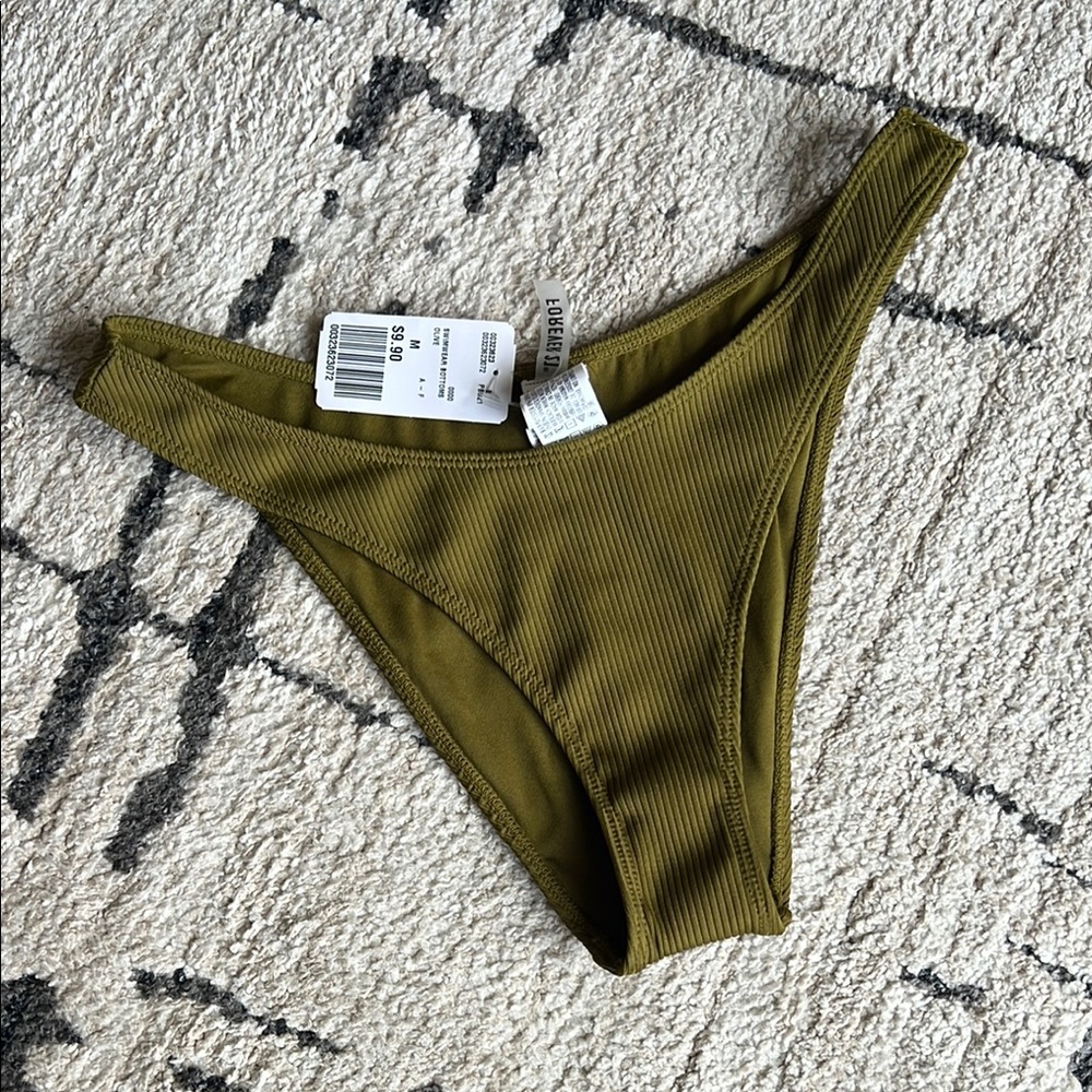 NWT Ribbed Bikini Bottom